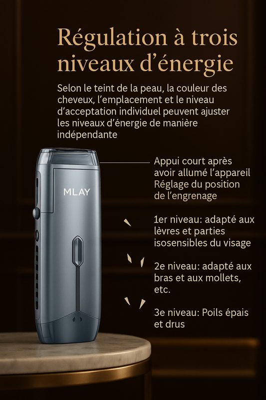 MLAY™ T18 – L’Épilateur Glacé Prémium