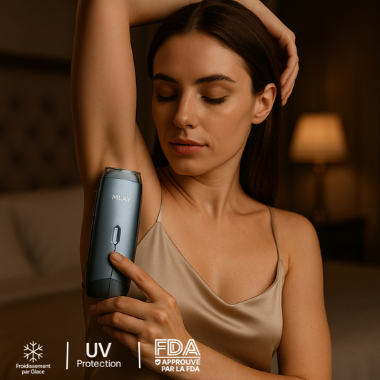 MLAY™ T18 – L’Épilateur Glacé Prémium
